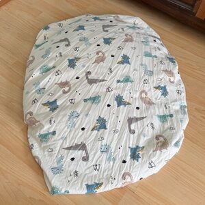 Amazon Kids Dino sheet - Blue and white